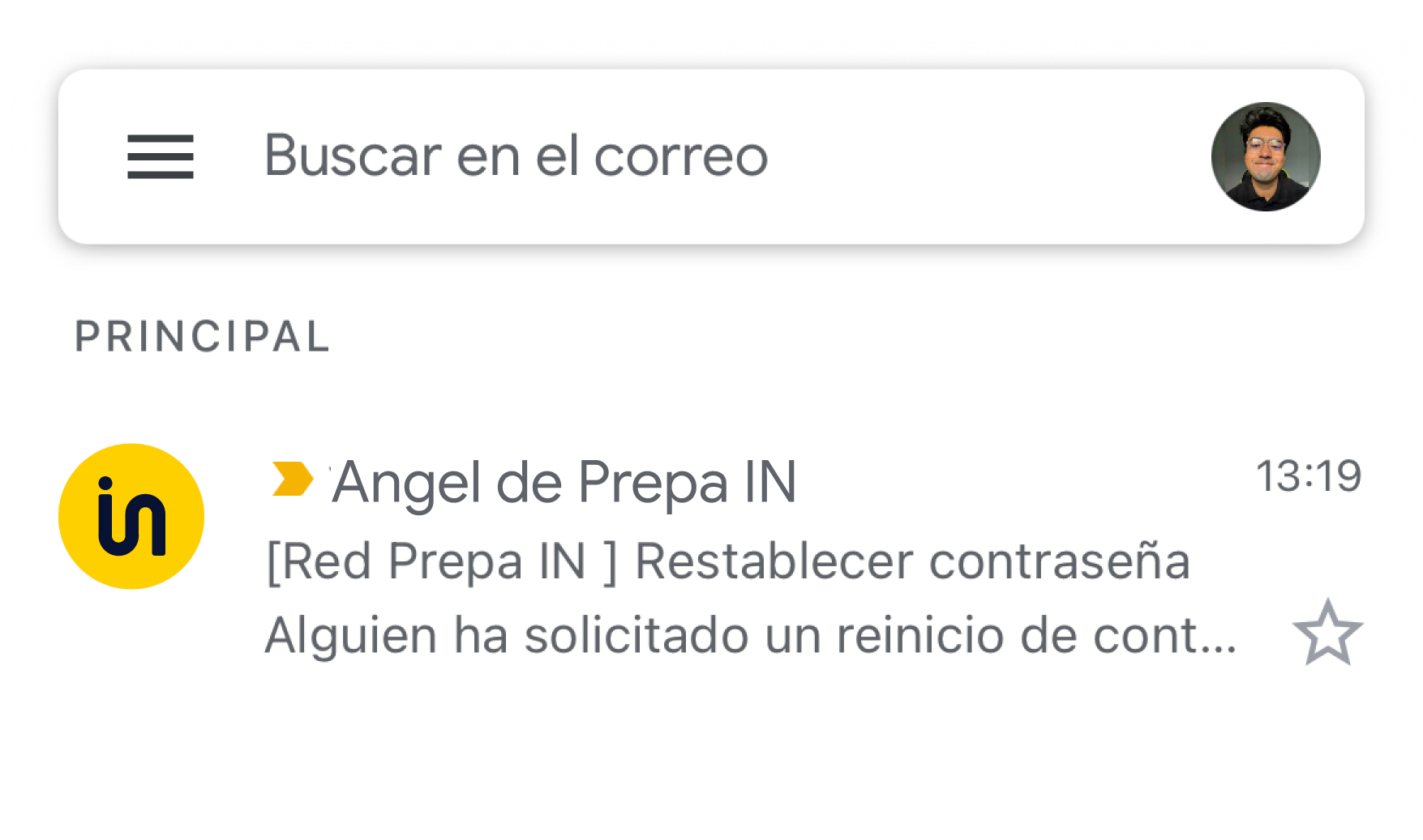 Revisa tu bandeja de correo